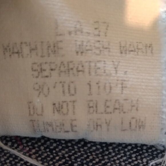 Vintage L.A. 37  LJA170 Acid Wash Denim Jeans - Picture 8 of 10